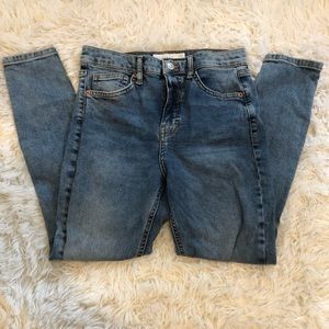 Top Shop Jamie High Waisted Petite Jeans